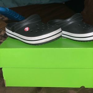 Toddler Black Crocs